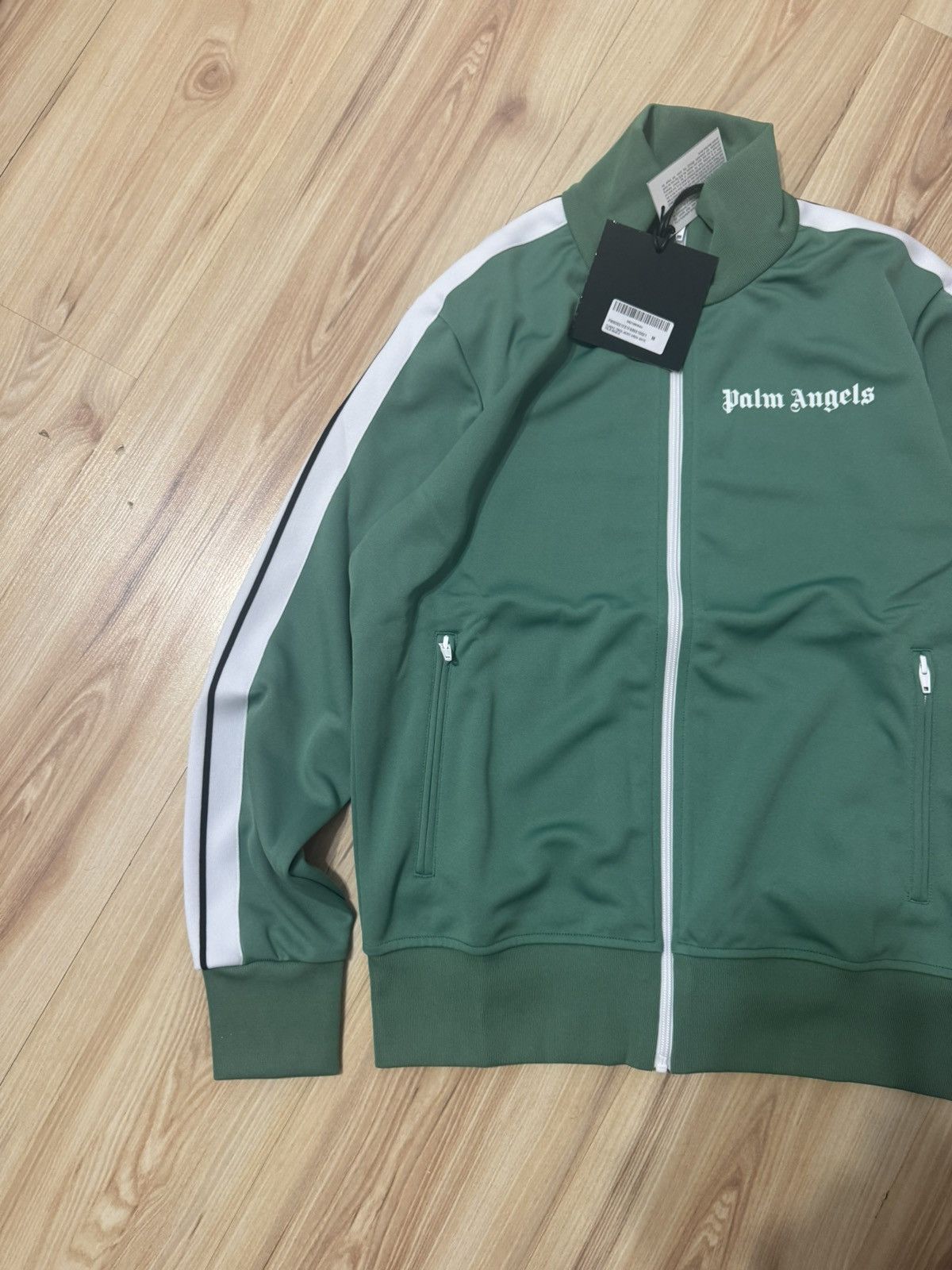 Palm Angels Palm Angels Track Jacket Green size M Size US M / EU 48-50 / 2 - 2 Thumbnail