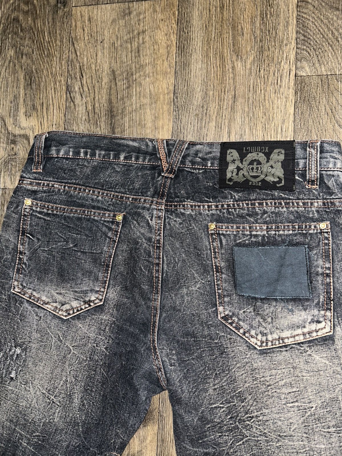 LOWBOX Lowbox Bootcut Denim Jeans. Japanese Size US 34 / EU 50 - 6 Thumbnail