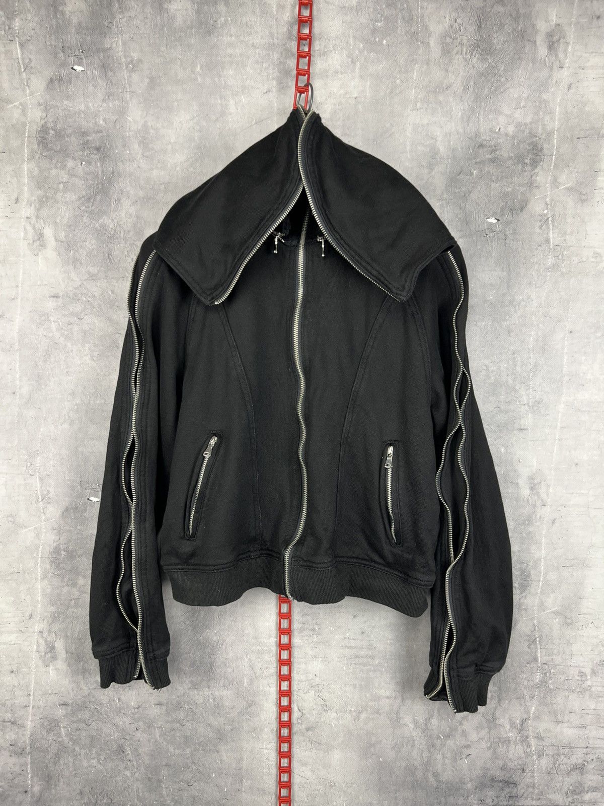 Japanese Brand SrrySora Ziperior Zip Up Hoodie With Removable Hood - Size S Size US S / EU 44-46 / 1 - 1 Thumbnail