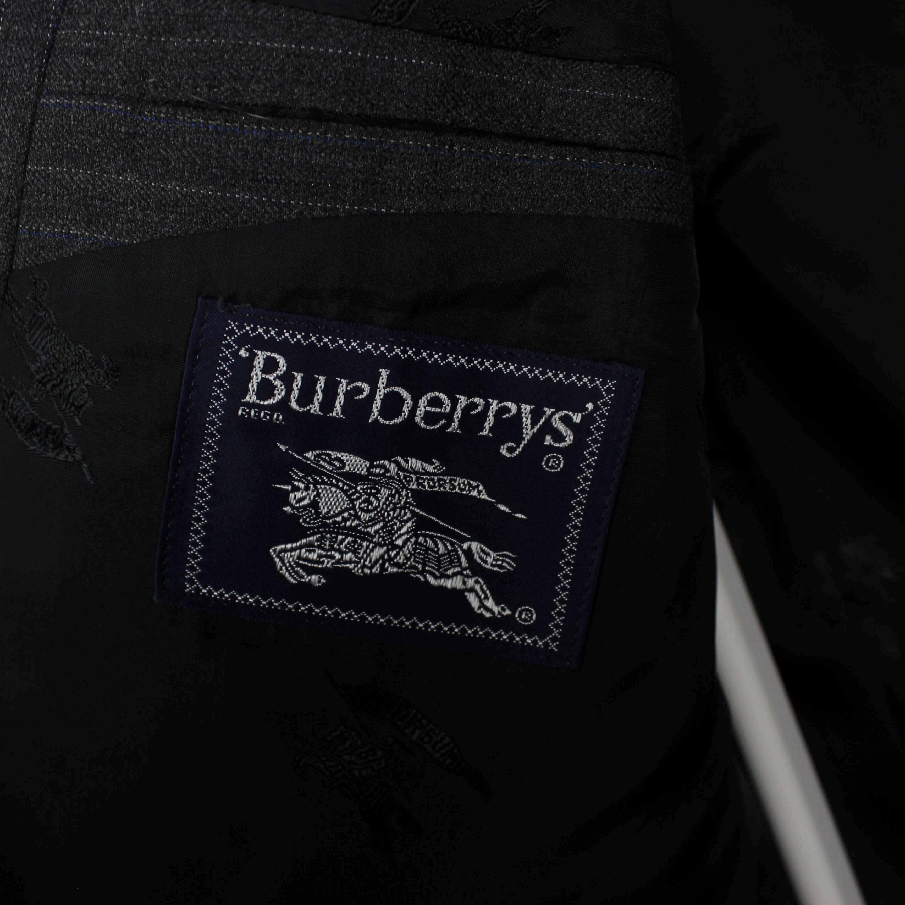 Burberry Burberry blazer men wool gray 54 Size 54R - 3 Thumbnail