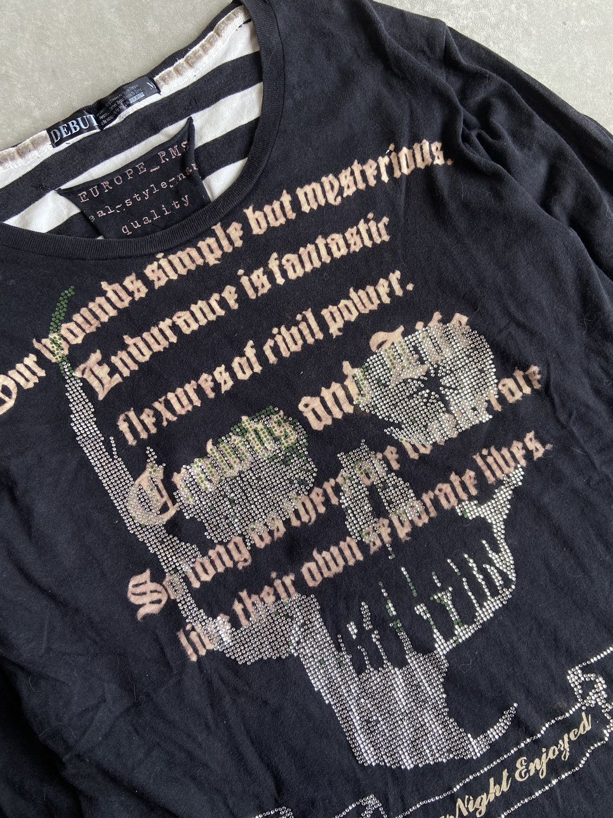 Debut × If Six Was Nine Debut Skulls IfSixWasNine Longsleeve Size US M / EU 48-50 / 2 - 4 Thumbnail