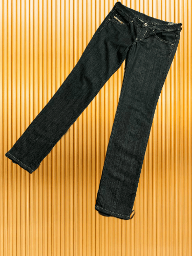 Diesel × Japanese Brand Slim Straight Jeans Pants Trousers Low Rise Size 30" / US 8 / IT 44 - 1 Thumbnail