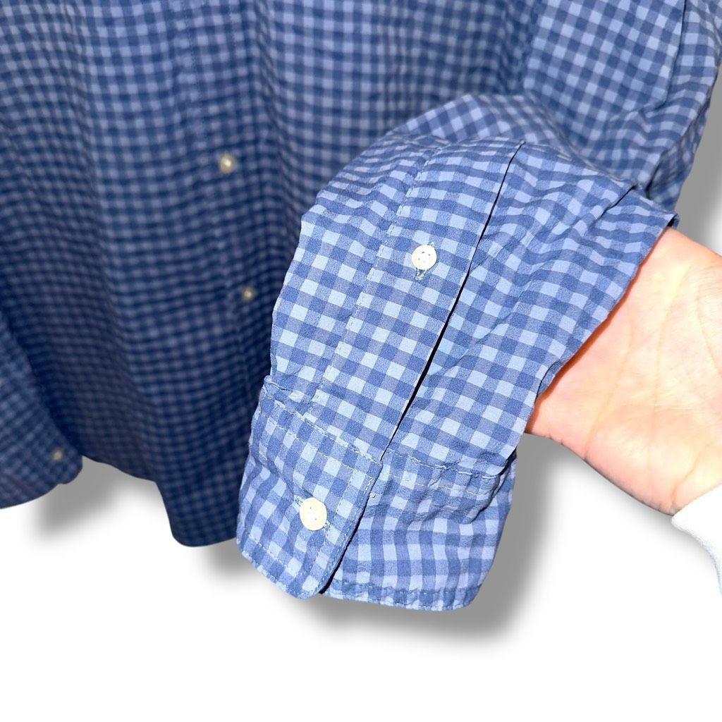 Vineyard Vines Vineyard Vines Blue Check Performance Harbor Shirt Men’s Sz Size US M / EU 48-50 / 2 - 6 Thumbnail