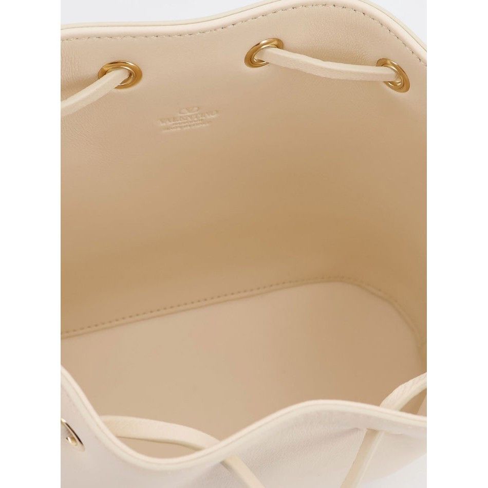 Valentino VALENTINO GARAVANI Ivory Bucket Bag New & Authentic Size ONE SIZE - 4 Thumbnail