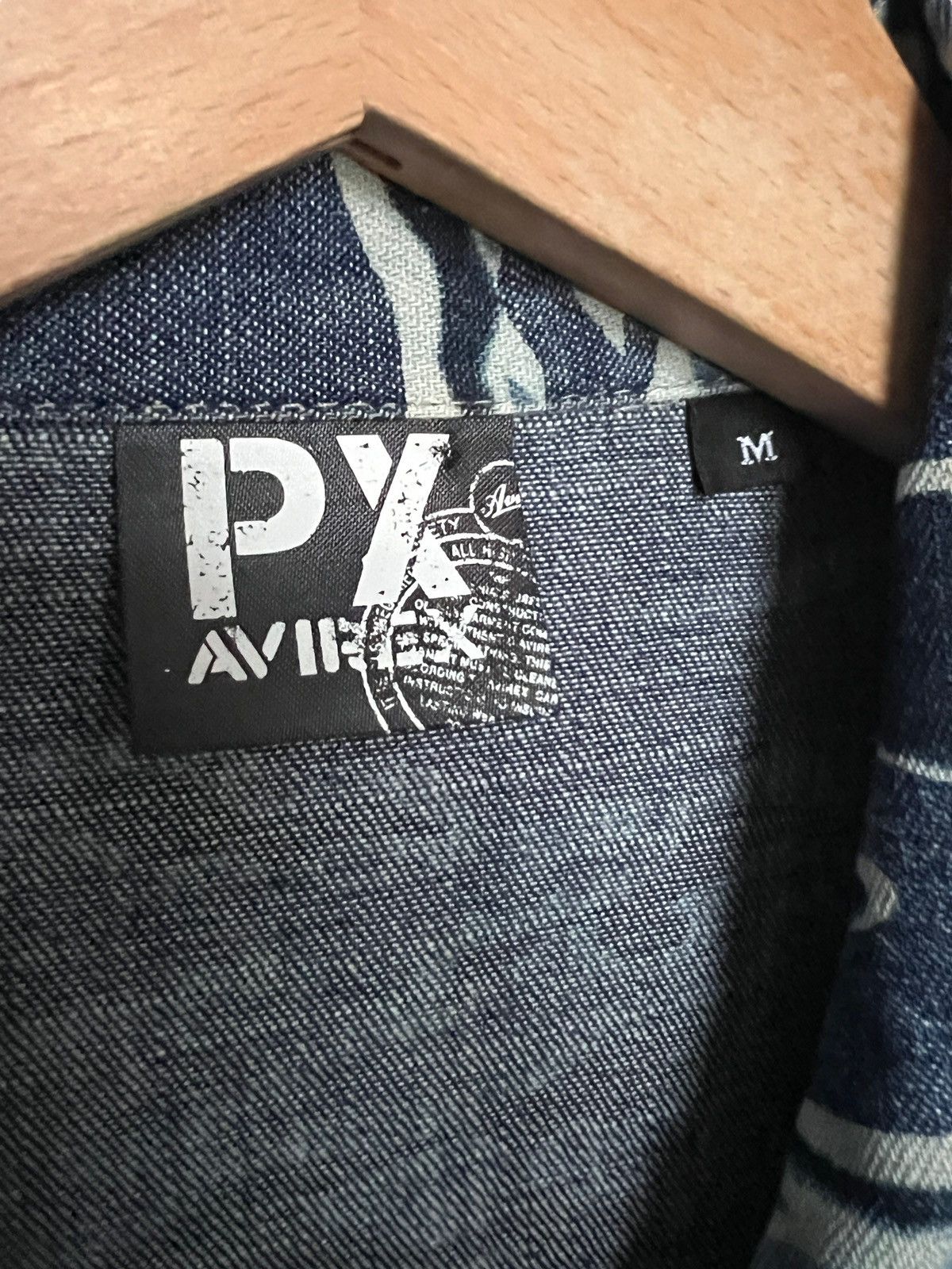 Avirex Avirex Tiger Stripes Military Army Button Shirt Size US L / EU 52-54 / 3 - 7 Thumbnail