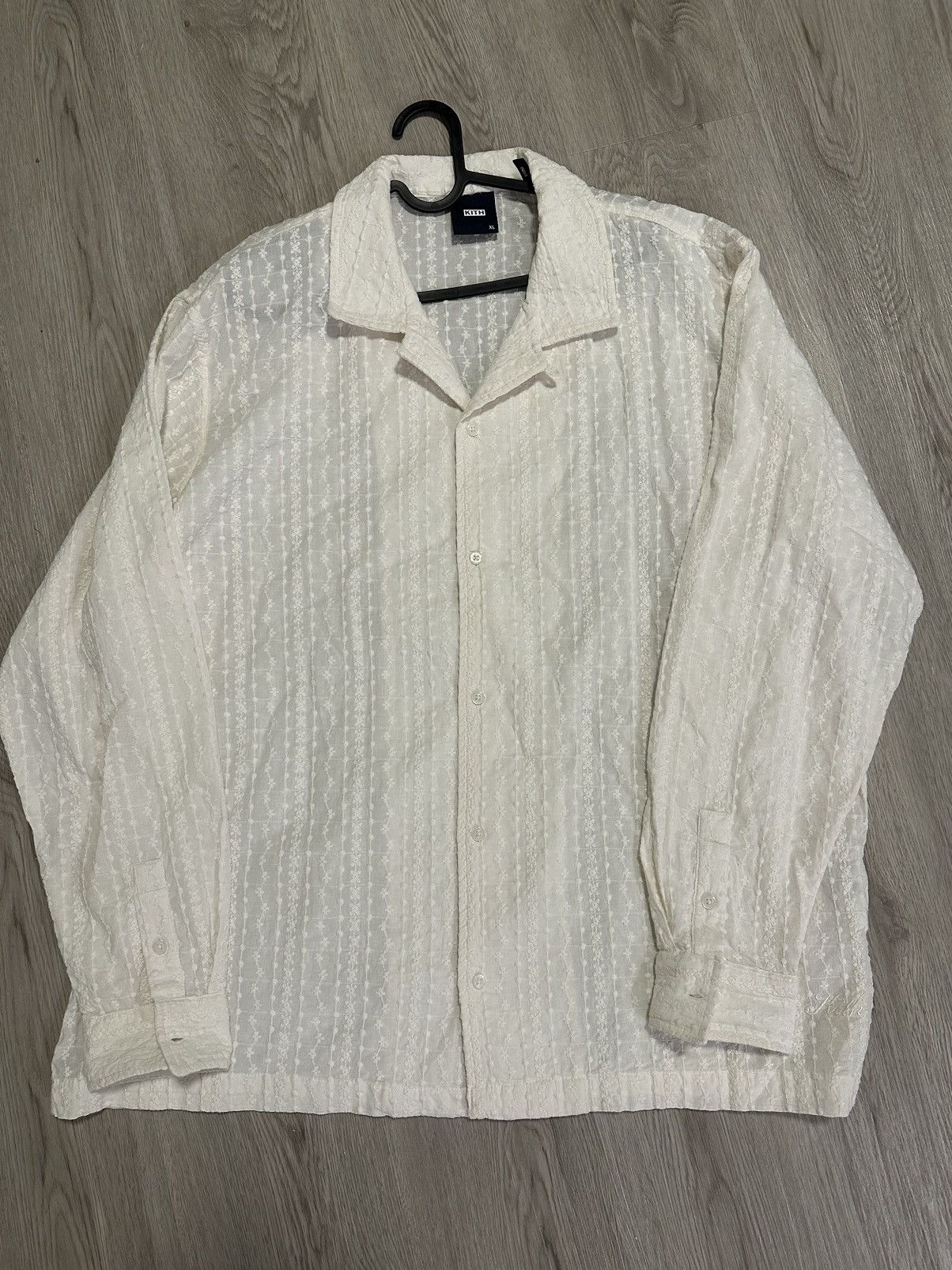 Kith Kith Embroidered Voile LS Shirt Size US XL / EU 56 / 4 - 1 Thumbnail