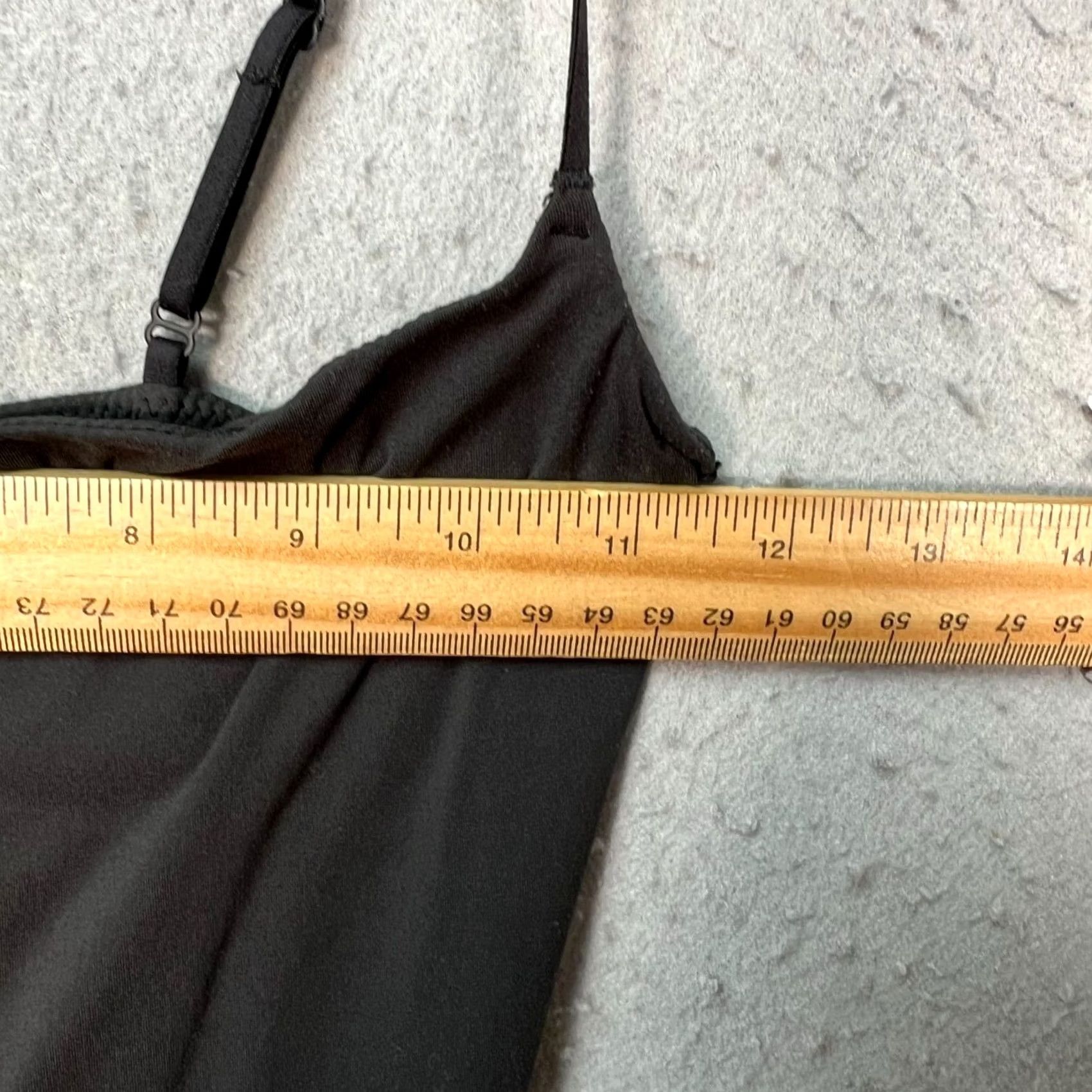SKIMS Skims Bodysuit Size Small Black Adjustable Straps Snap Closure Womens Size S / US 4 / IT 40 - 4 Thumbnail
