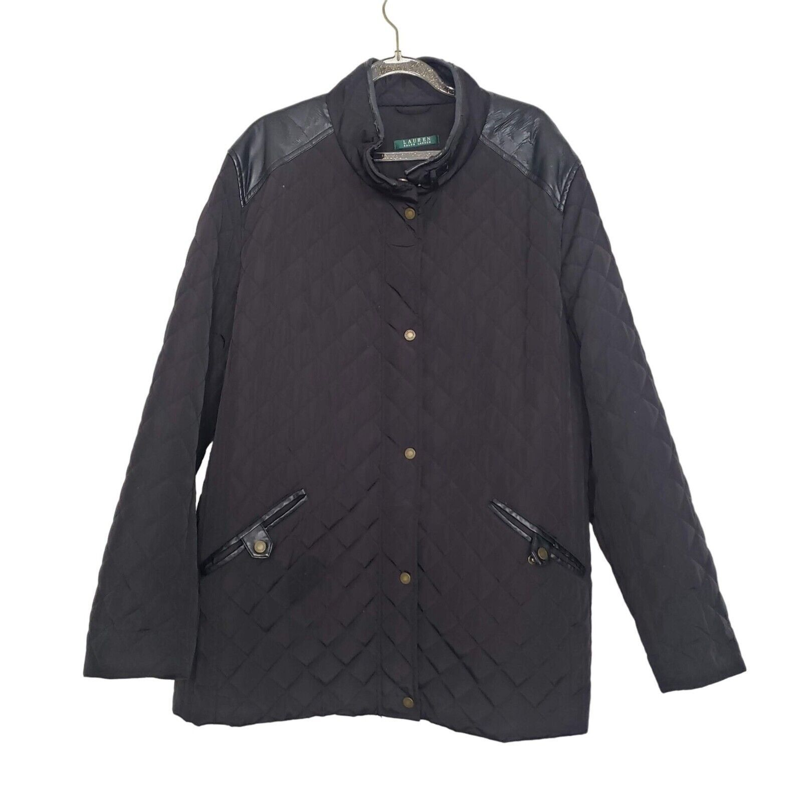 Polo Ralph Lauren Lauren Ralph Lauren Quilted Field Jacket Womens Size 1X Size XL / US 12-14 / IT 48-50 - 1 Thumbnail