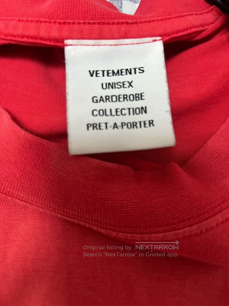 Vetements Vetements Laid-Back Slogan Short Sleeve Size US XS / EU 42 / 0 - 3 Thumbnail