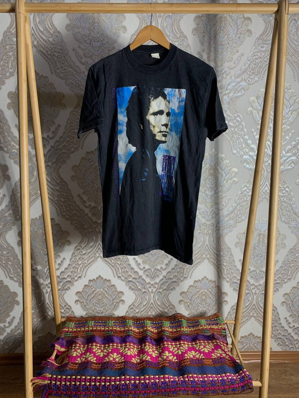Band Tees VERY RARE CLIFF RICHARD RETRO ROCK T-SHIRT WORLD TOUR 90s Size US L / EU 52-54 / 3 - 2 Thumbnail