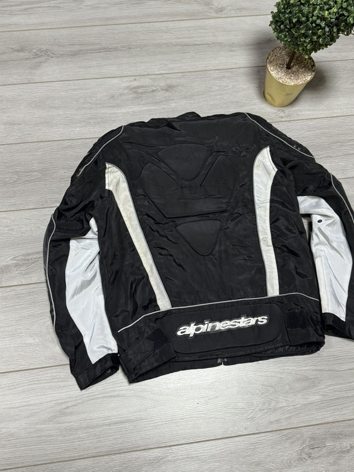 Alpinestars Alpinestars vintage racing moto protection jacket big logo Size US M / EU 48-50 / 2 - 15 Thumbnail