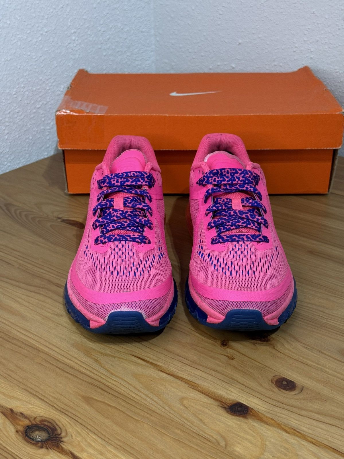 Nike Nike Air Max 2014 Hyper Pink Hyper Cobalt Size US 7.5 / IT 37.5 - 2 Thumbnail
