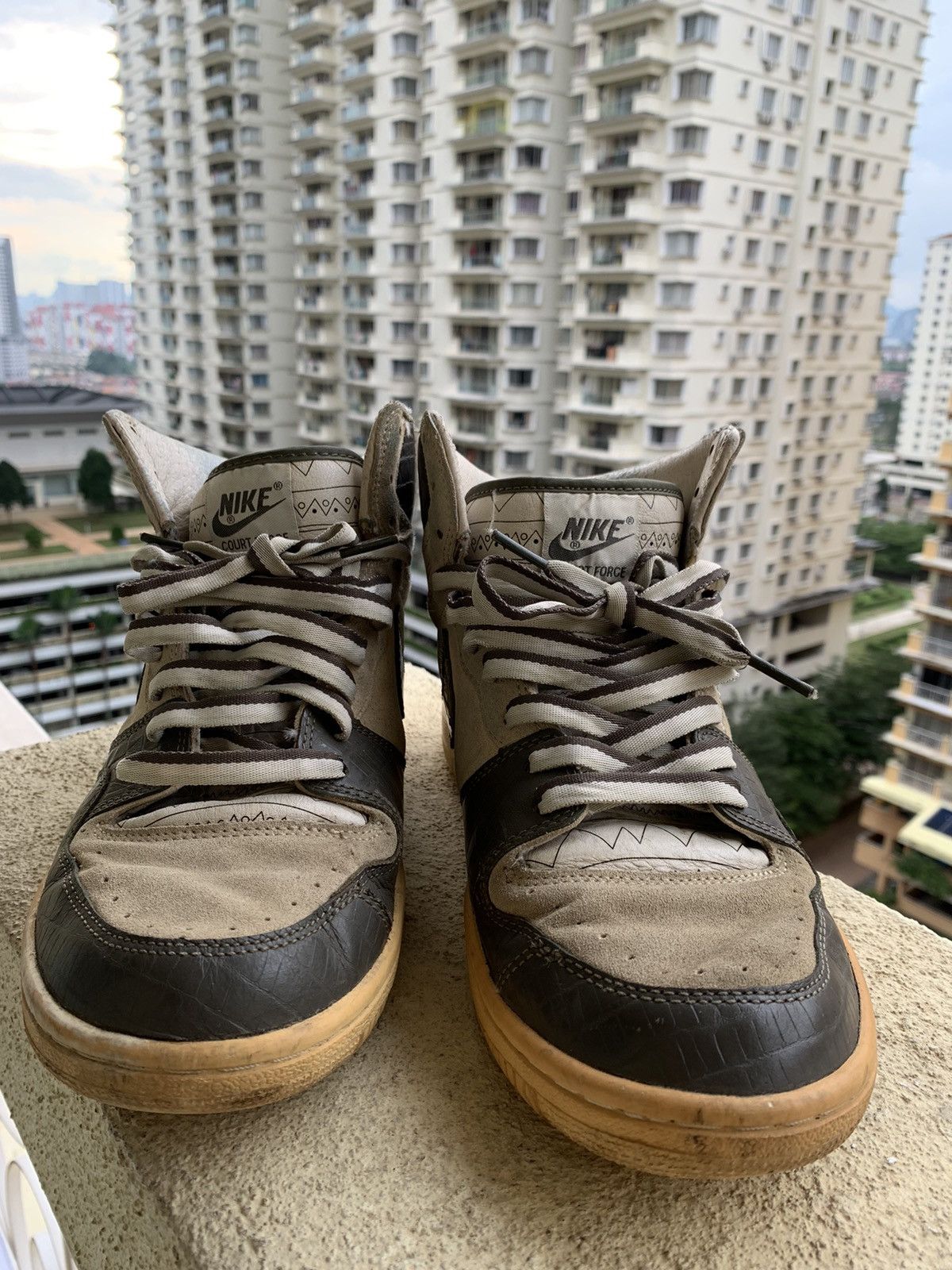 Jordan Brand Grail🔥 Nike X Stussy Court Force 25th Anniversary Sneakers Size US 9 / EU 42 - 15 Thumbnail