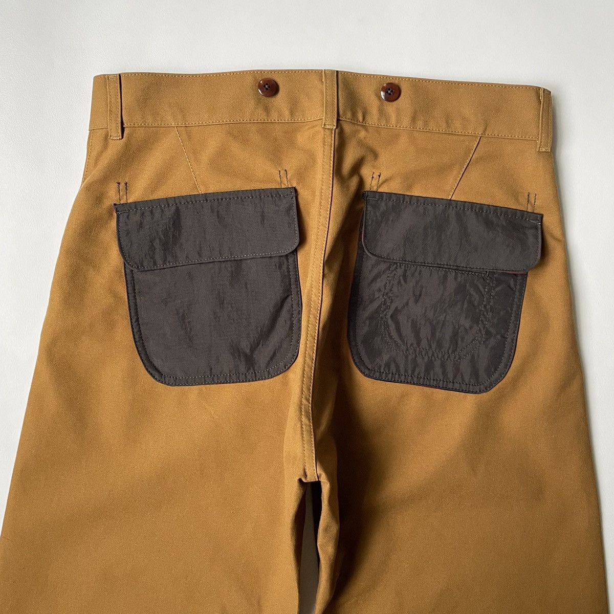 Comme des Garcons A/W 09 Tan Cotton Work Trousers Size US 32 / EU 48 - 12 Thumbnail