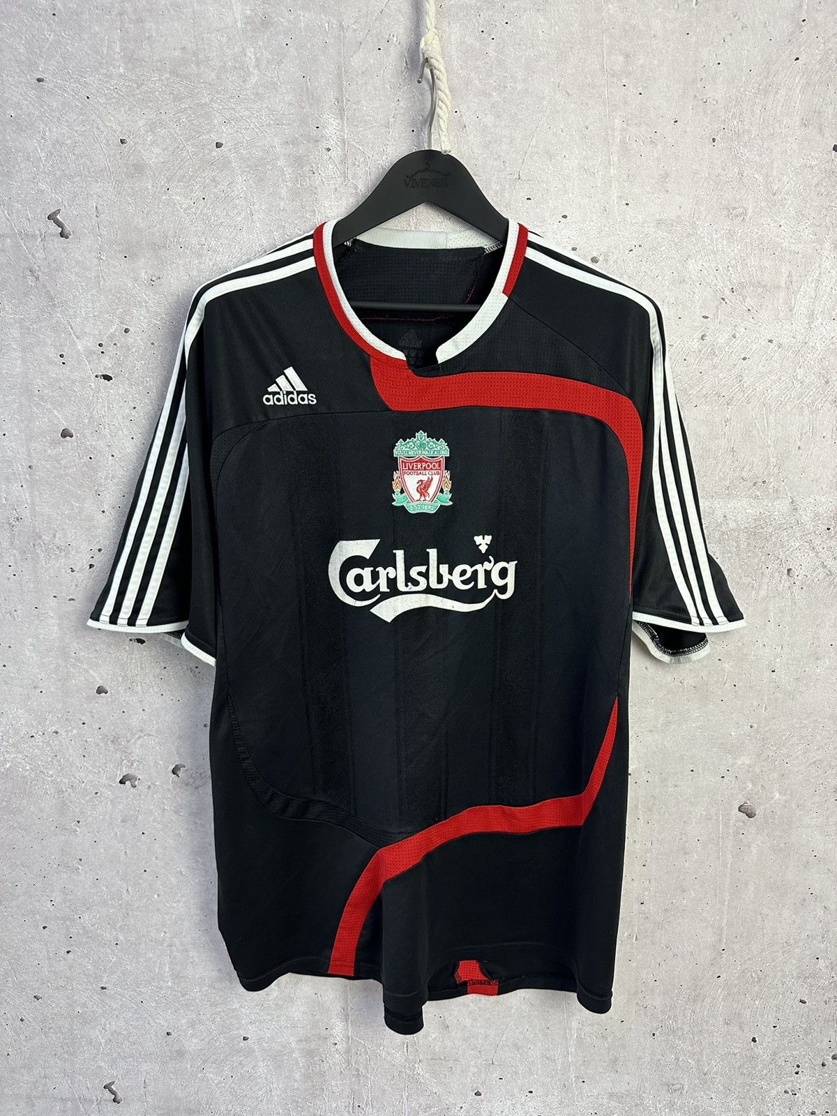 Adidas Liverpool Vintage Vintage Liverpool Carlsberg Black Jersey Grailed