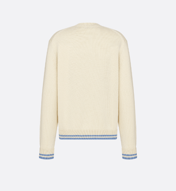 Dior o1w1db10625 Christian Dior Tag Sweater in Beige Size US L / EU 52-54 / 3 - 2 Thumbnail