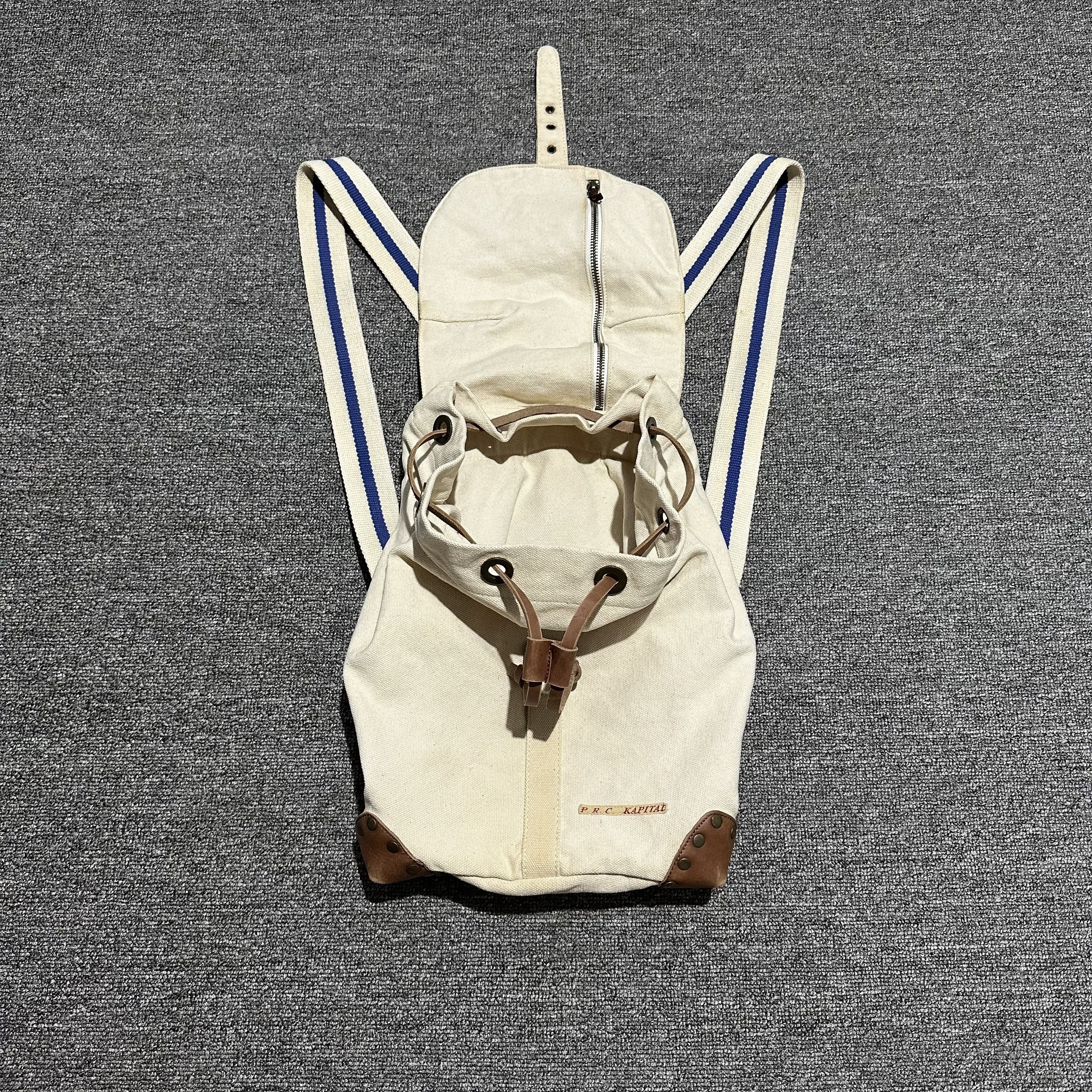 Kapital Kapital Canvas Backpack Size ONE SIZE - 3 Thumbnail
