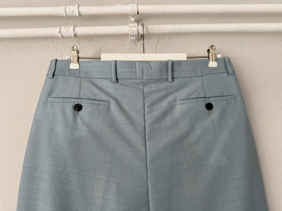 Maison Margiela Maison Margiela Blue Trousers in Wool-Mohair Blend Size US 30 / EU 46 - 6 Thumbnail