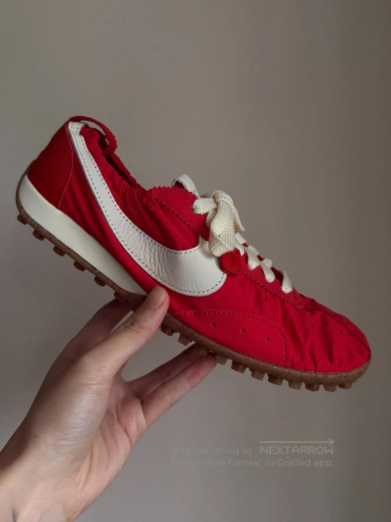 Jacquemus Nike Moon Shoe x Jacquemus Women's Red. Size US 5 / IT 35 - 8 Thumbnail