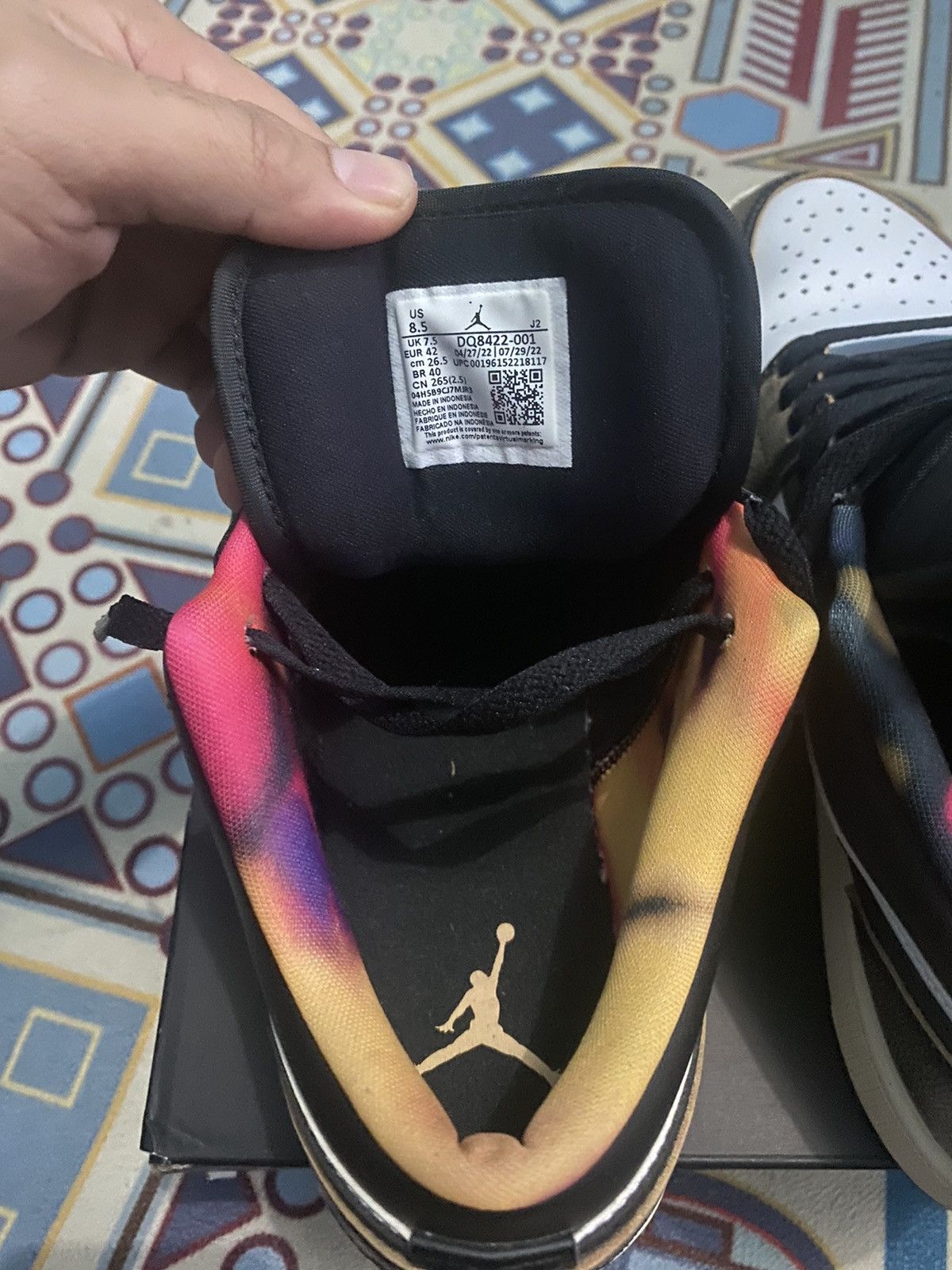 Nike Nike Air Jordan 1 Low Se Wear Away Size US 8 / EU 41 - 4 Thumbnail
