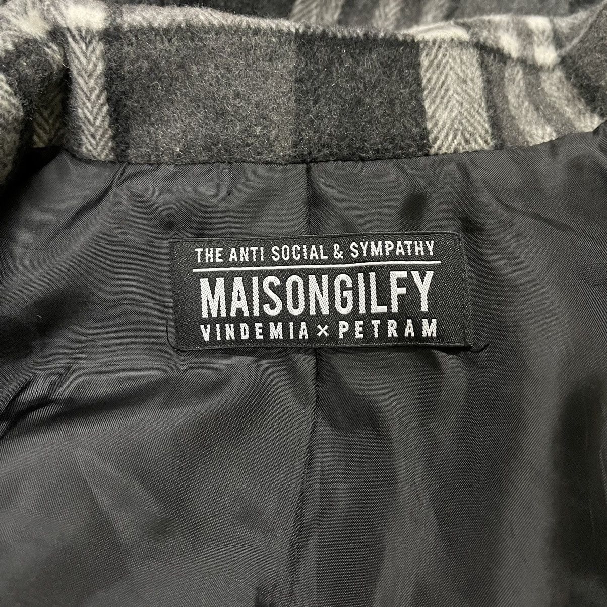 If Six Was Nine Maison Gilfy Vindemia X Petram Plaid Jacket Size US XL / EU 56 / 4 - 6 Thumbnail
