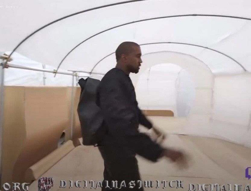 Kanye West Yeezy Gap Balenciaga TPU dry bag kanye Size ONE SIZE - 2 Thumbnail