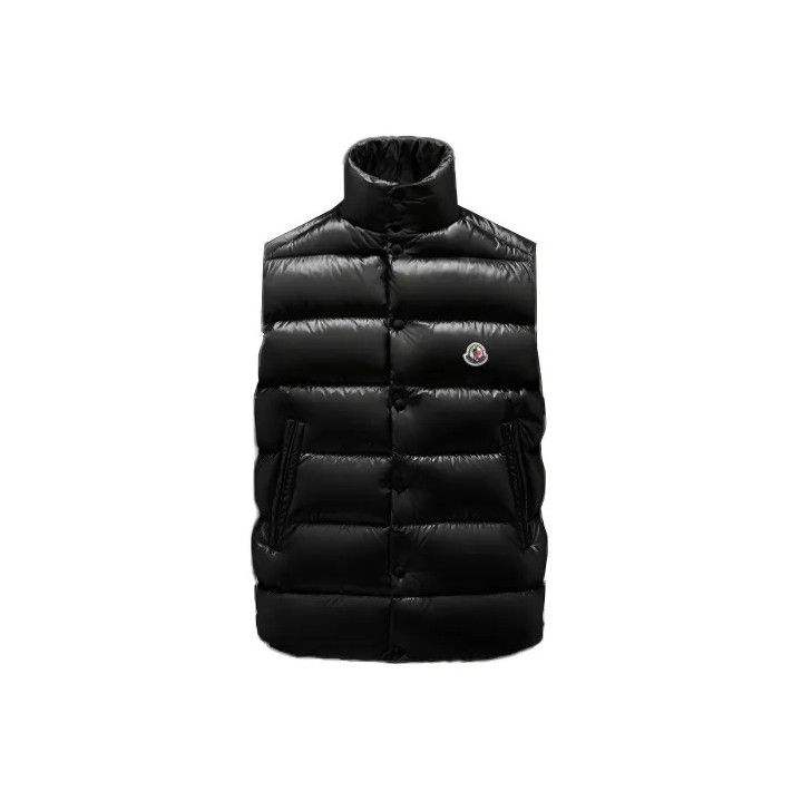 Moncler Moncler FW21 Tib Logo Paint Finish Down Vest Size US XXL / EU 58 / 5 - 1 Thumbnail