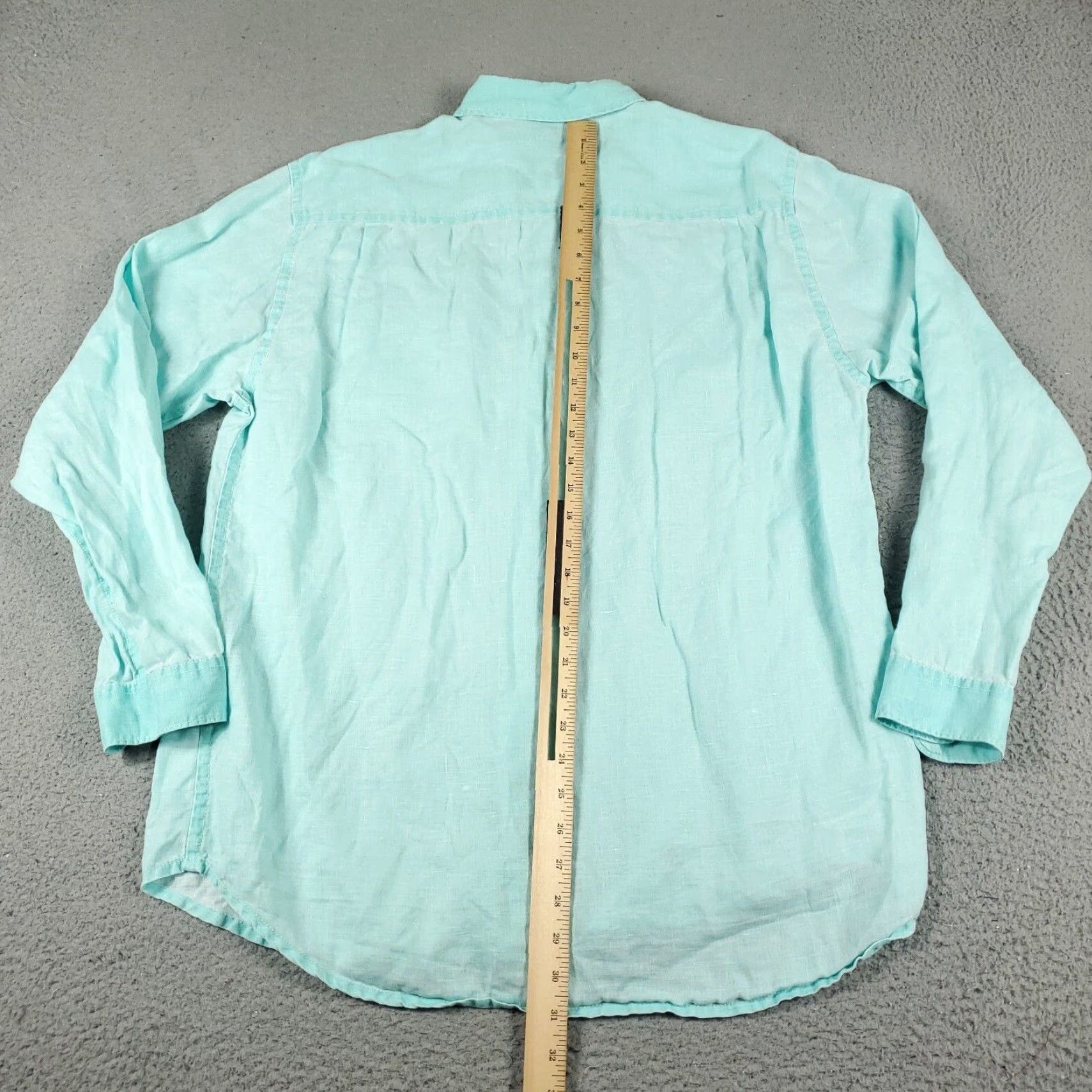 Tommy Bahama Tommy Bahama Button-Up Shirt Mens Large Blue Linen Long Sleeve Casual Size US L / EU 52-54 / 3 - 3 Thumbnail