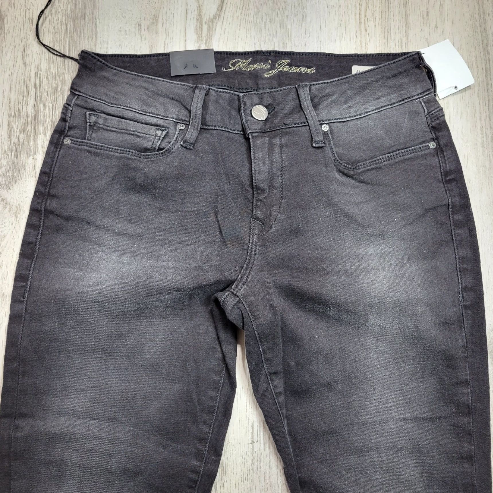 Mavi VINTAGE Women's Mavi Alexa Mid Rise Skinny Gray Jeans Ankle Cotton Casual Sz 25 NWT Size 42" / US 20 - 4 Thumbnail