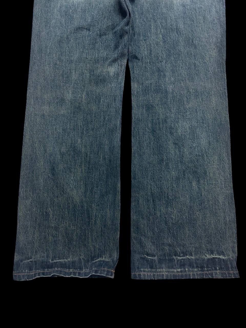Japanese Brand × Vintage FLARED 90s Style Benton Original Boot Mudwash Sick Jeans Size US 36 / EU 52 - 18 Thumbnail