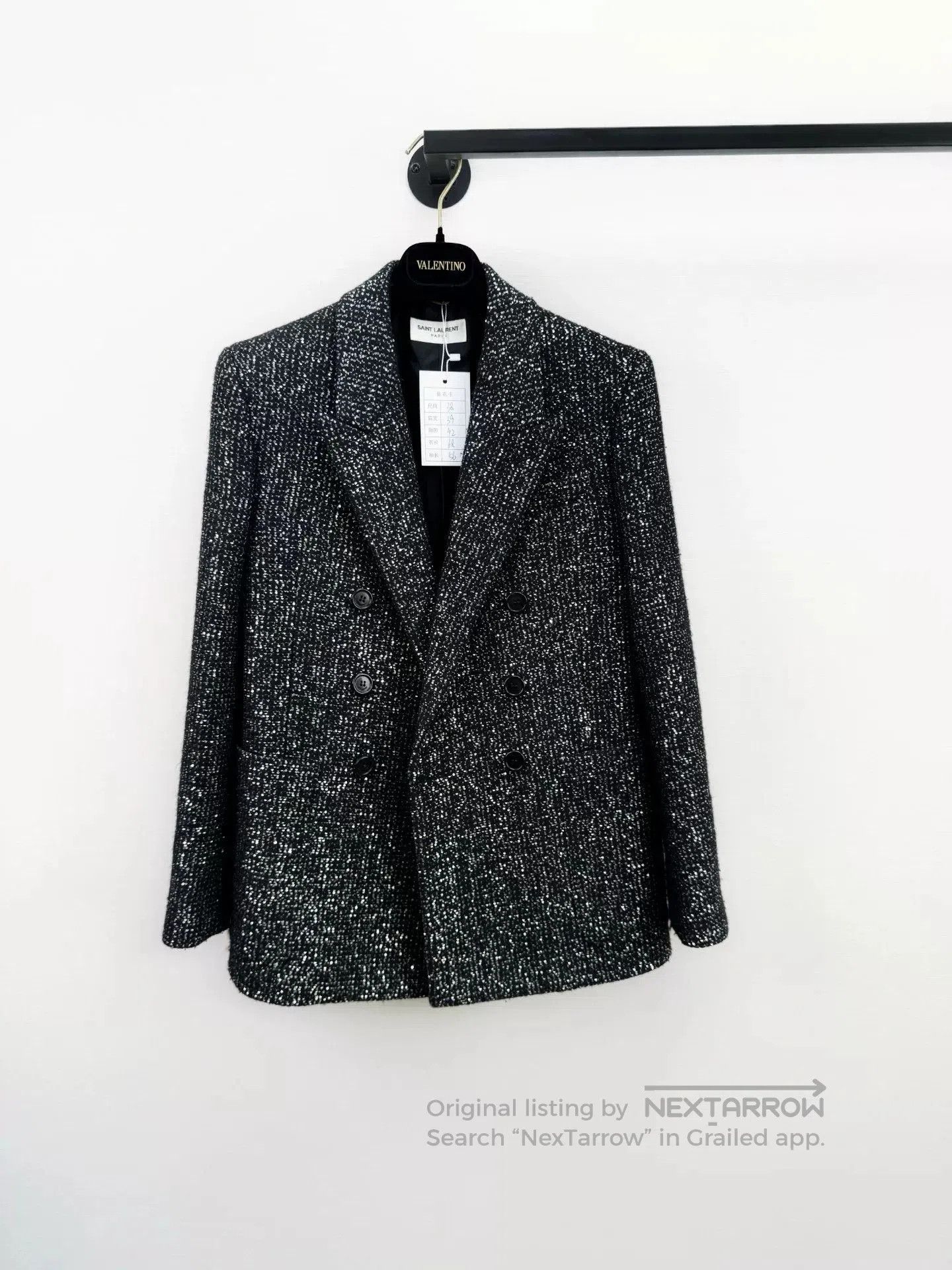 Saint Laurent Paris Saint Laurent Sequin Double. Size S / US 4 / IT 40 - 1 Thumbnail