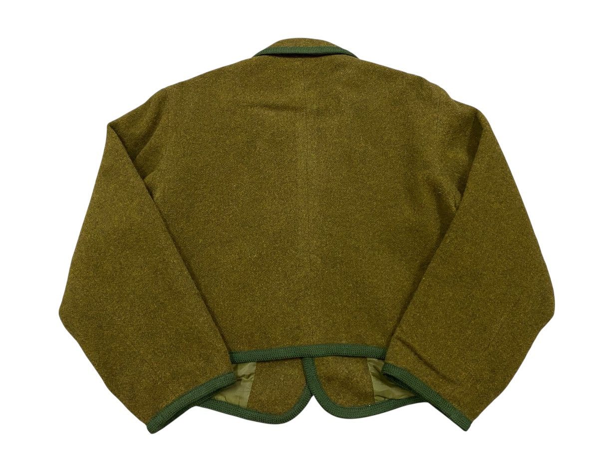Vintage Vintage Italian Style Wool Jacket – Alpine Tyrolean Look Size M / US 6-8 / IT 42-44 - 2 Thumbnail