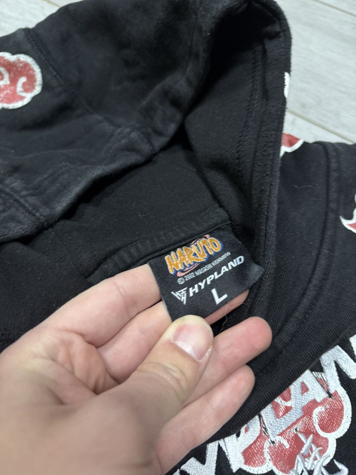 Hypland Hypland X Naruto Akatsuki hoodie all over print Size US L / EU 52-54 / 3 - 8 Thumbnail