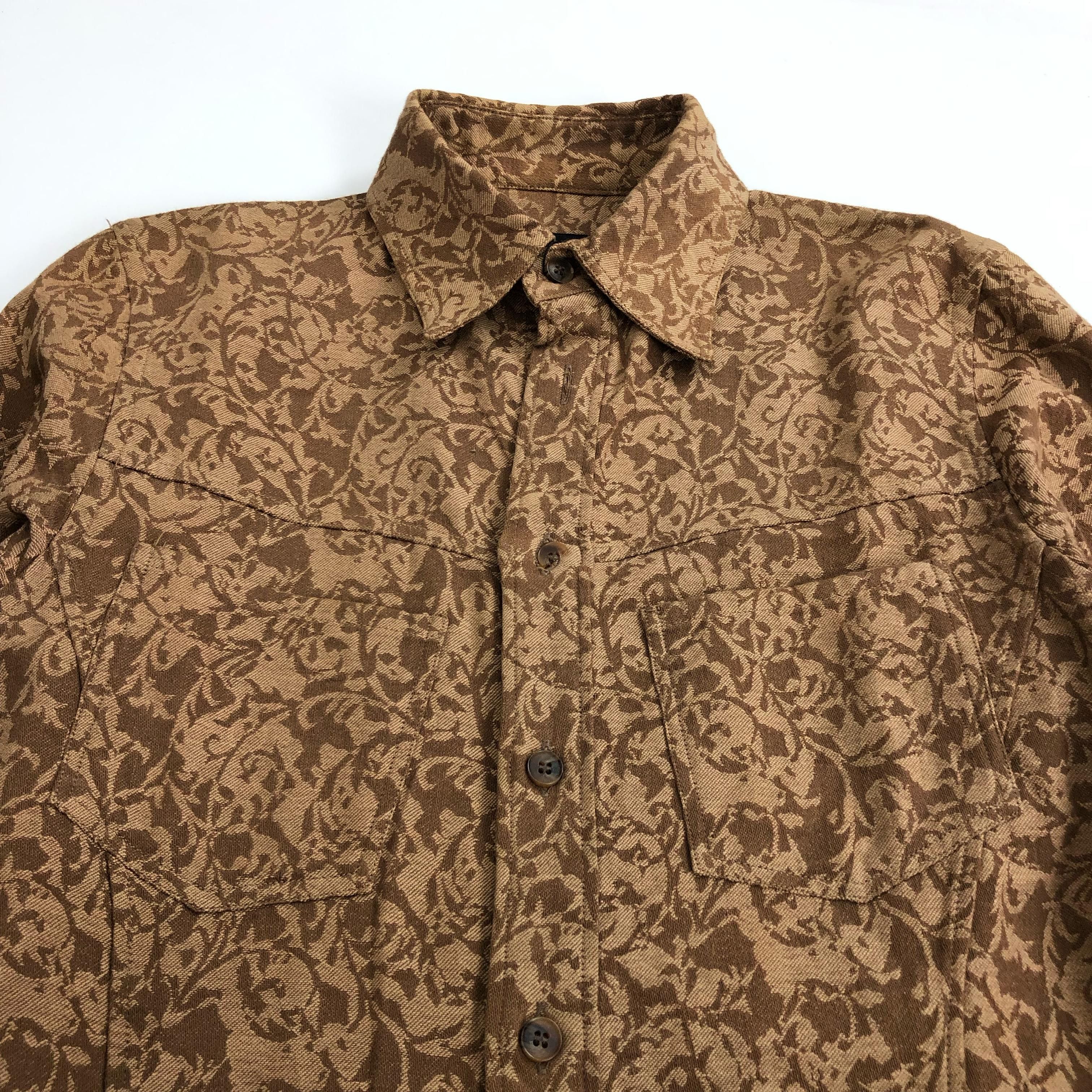 Issey Miyake Vtg Tete Homme Issey Miyake Double Pocket Floral Shirt Size US M / EU 48-50 / 2 - 2 Thumbnail