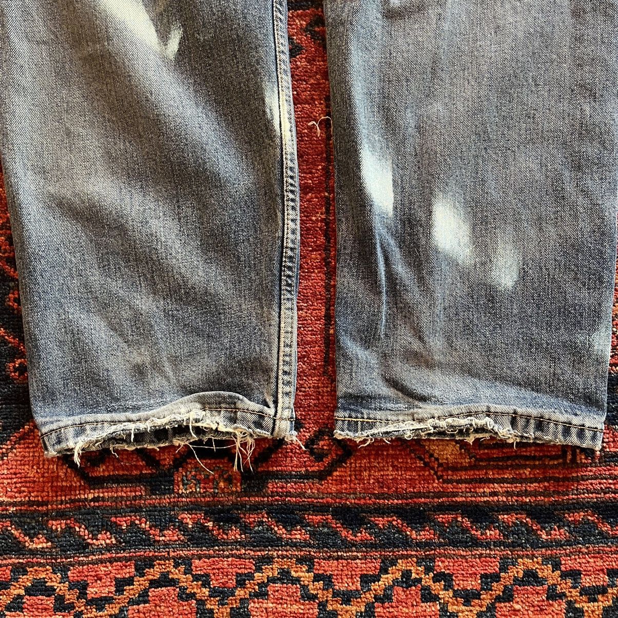 Levi's Distressed Thrashed Levi’s OG Jeans Size US 36 / EU 52 - 5 Thumbnail