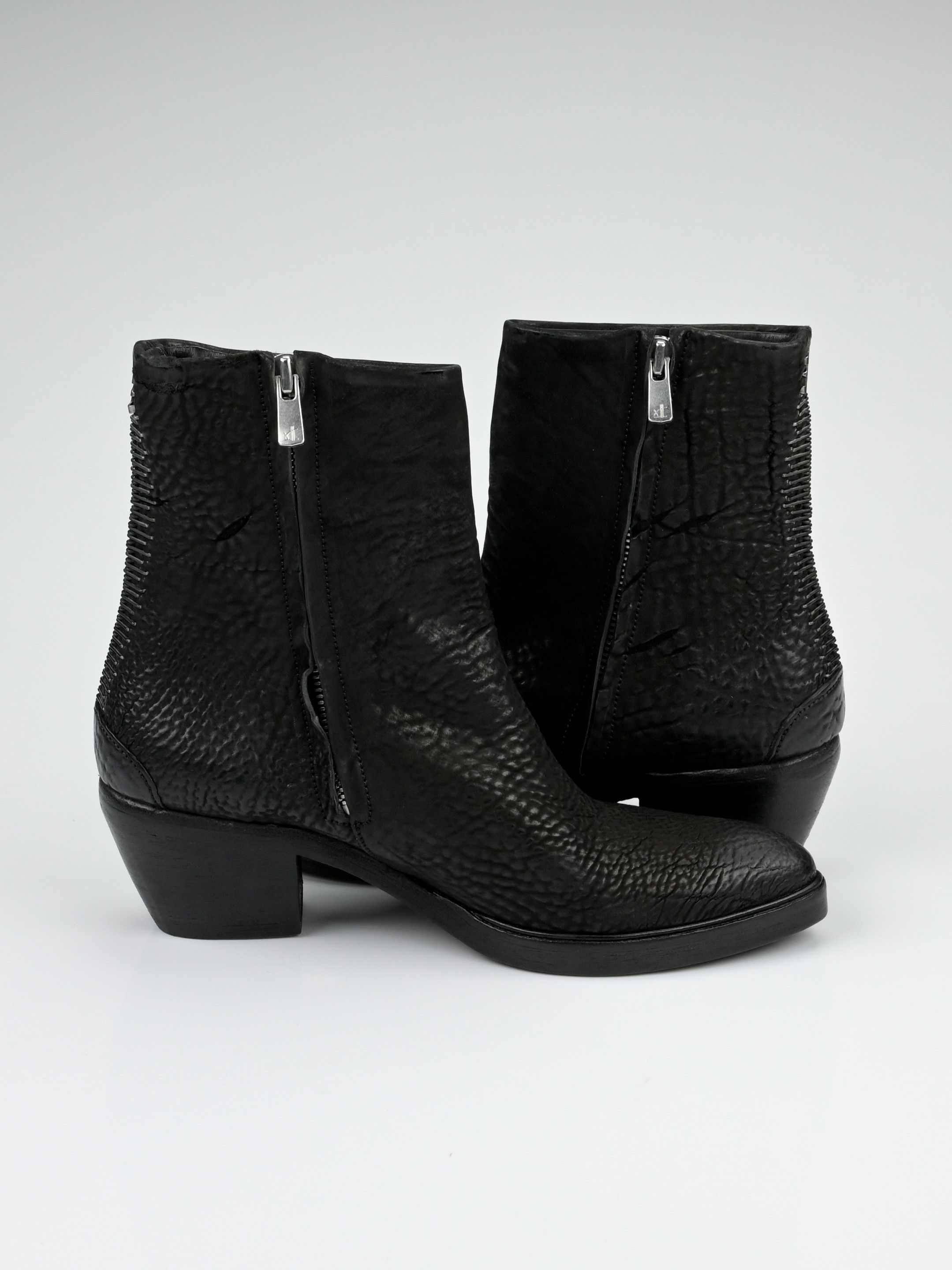 Isaac Sellam Experience The Last Conspiracy Leather Spine Ankle Boots Size US 6 / IT 36 - 5 Thumbnail