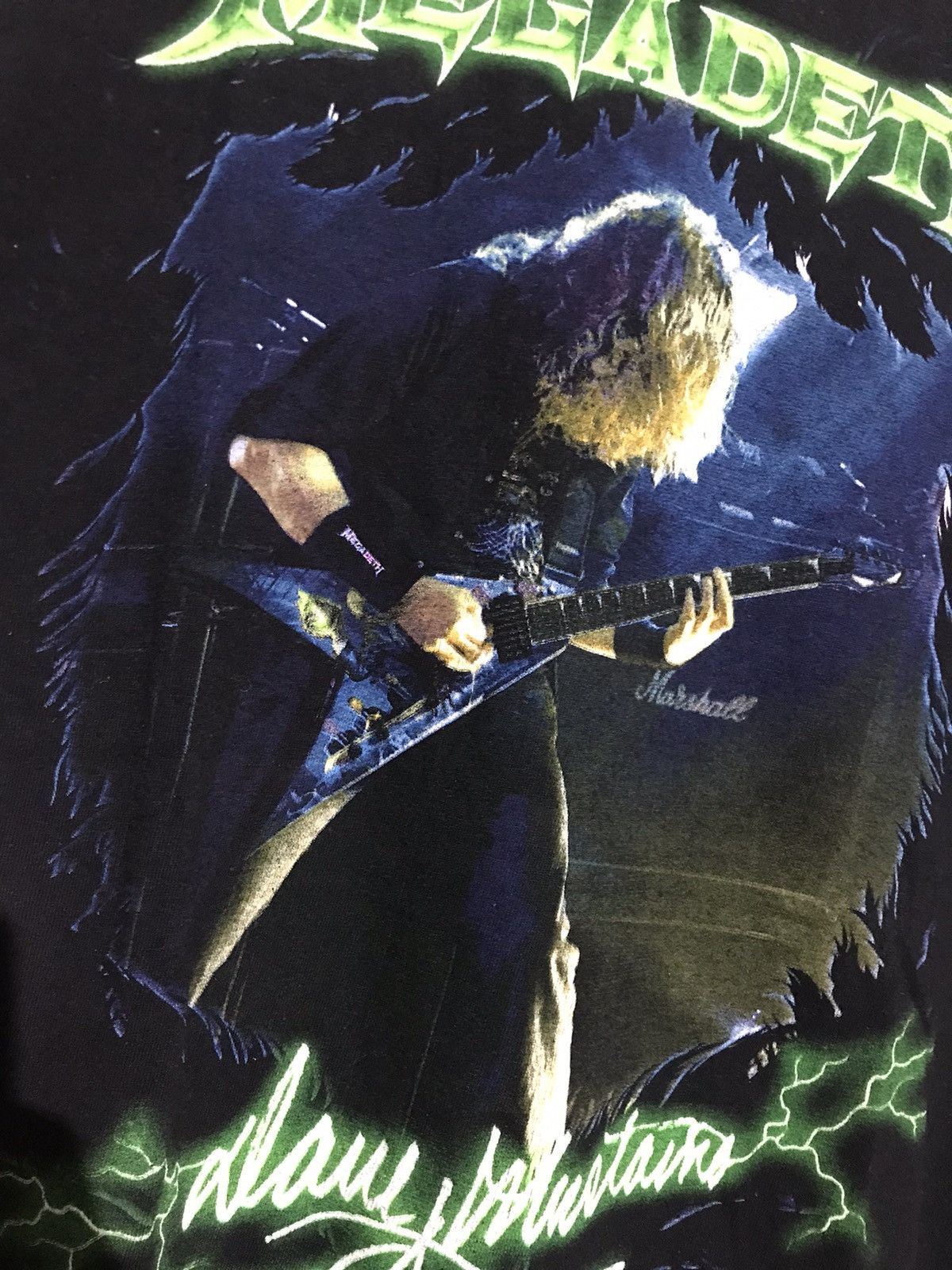 RARE 2010 DAVE MUSTAINE MEGADETH TSHIRT, image size:1200x1600