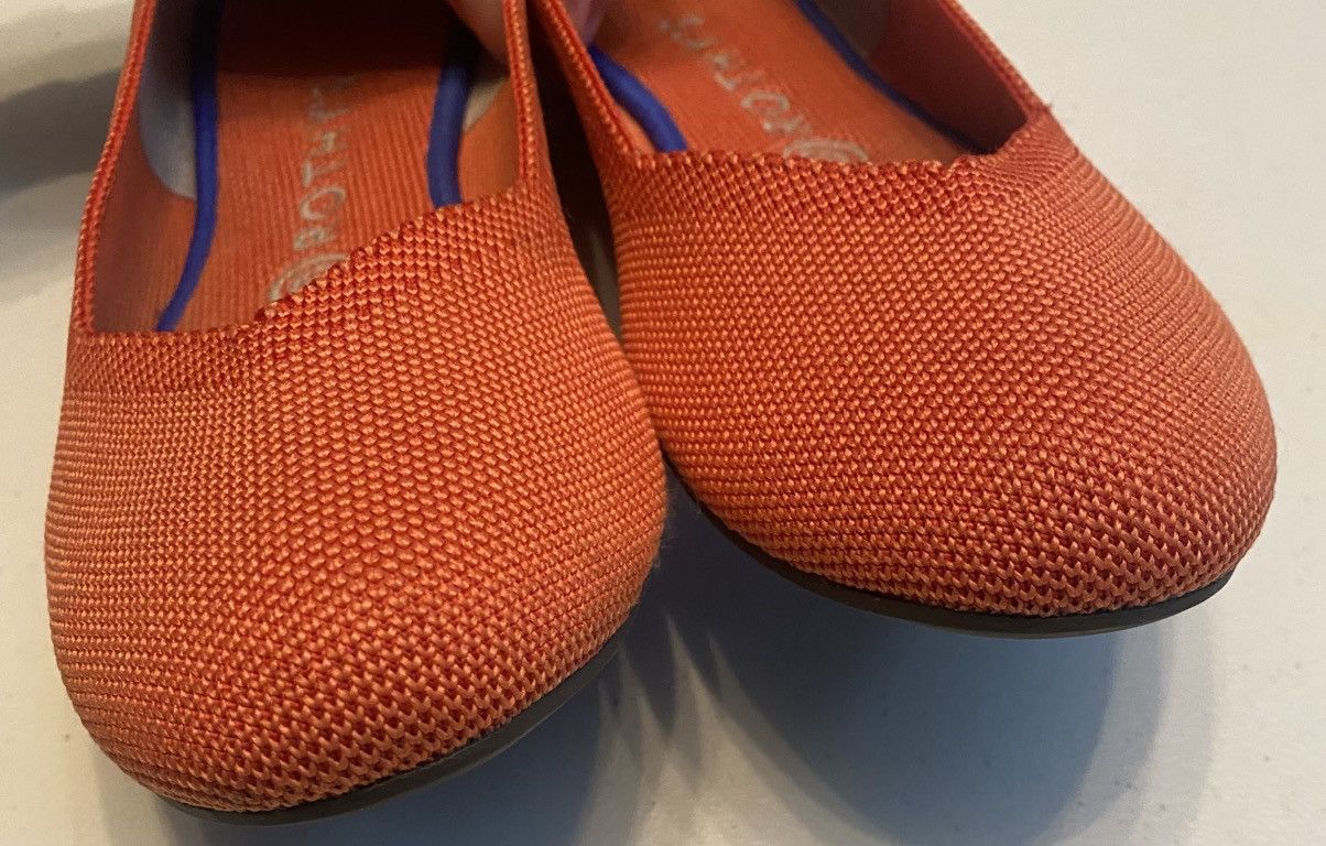 Rothy's Rothy's The Flats Persimmon Marina Heel Stripe 8.5 US Size US 8.5 / IT 38.5 - 6 Thumbnail