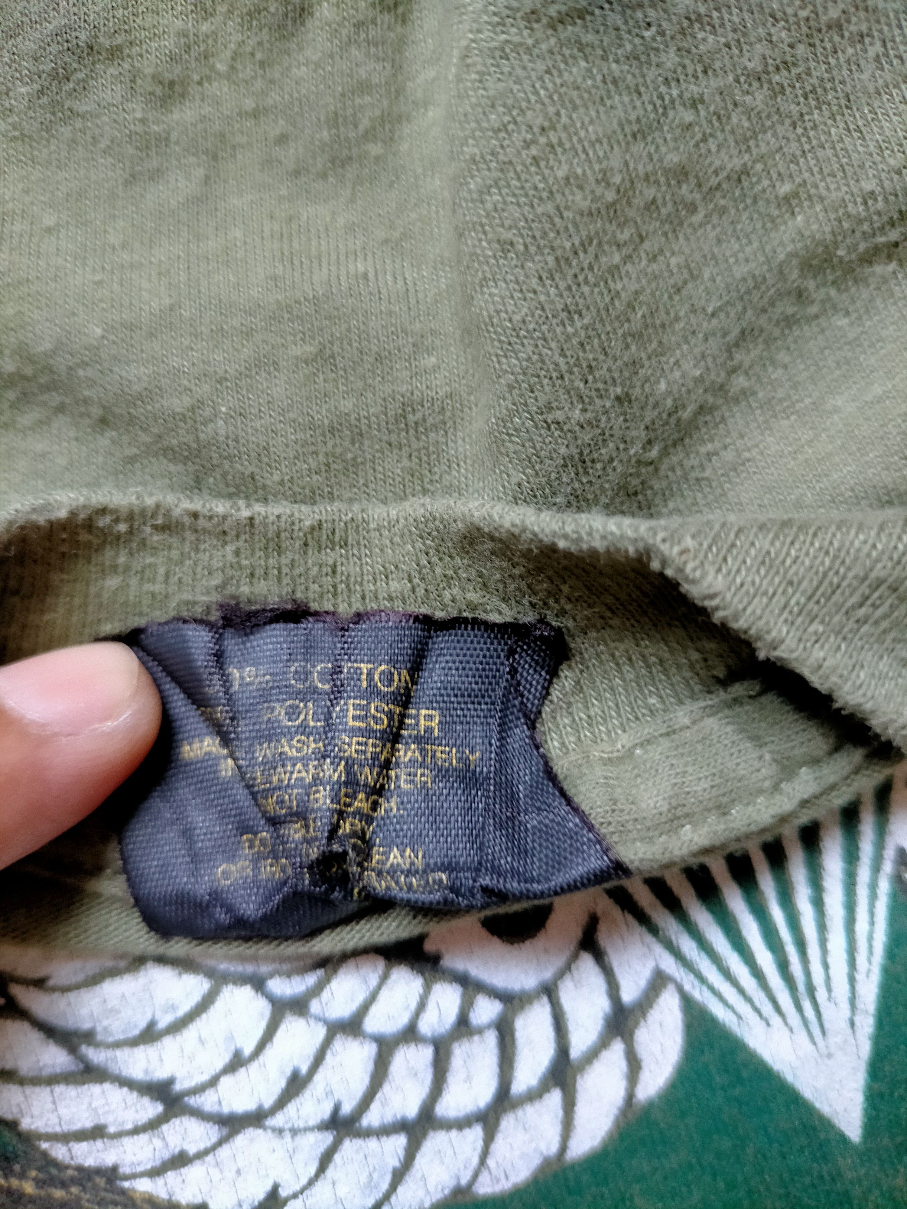 Vintage Vintage 80s Airbone Sreaming Eagles Made in usa Size US M / EU 48-50 / 2 - 5 Thumbnail