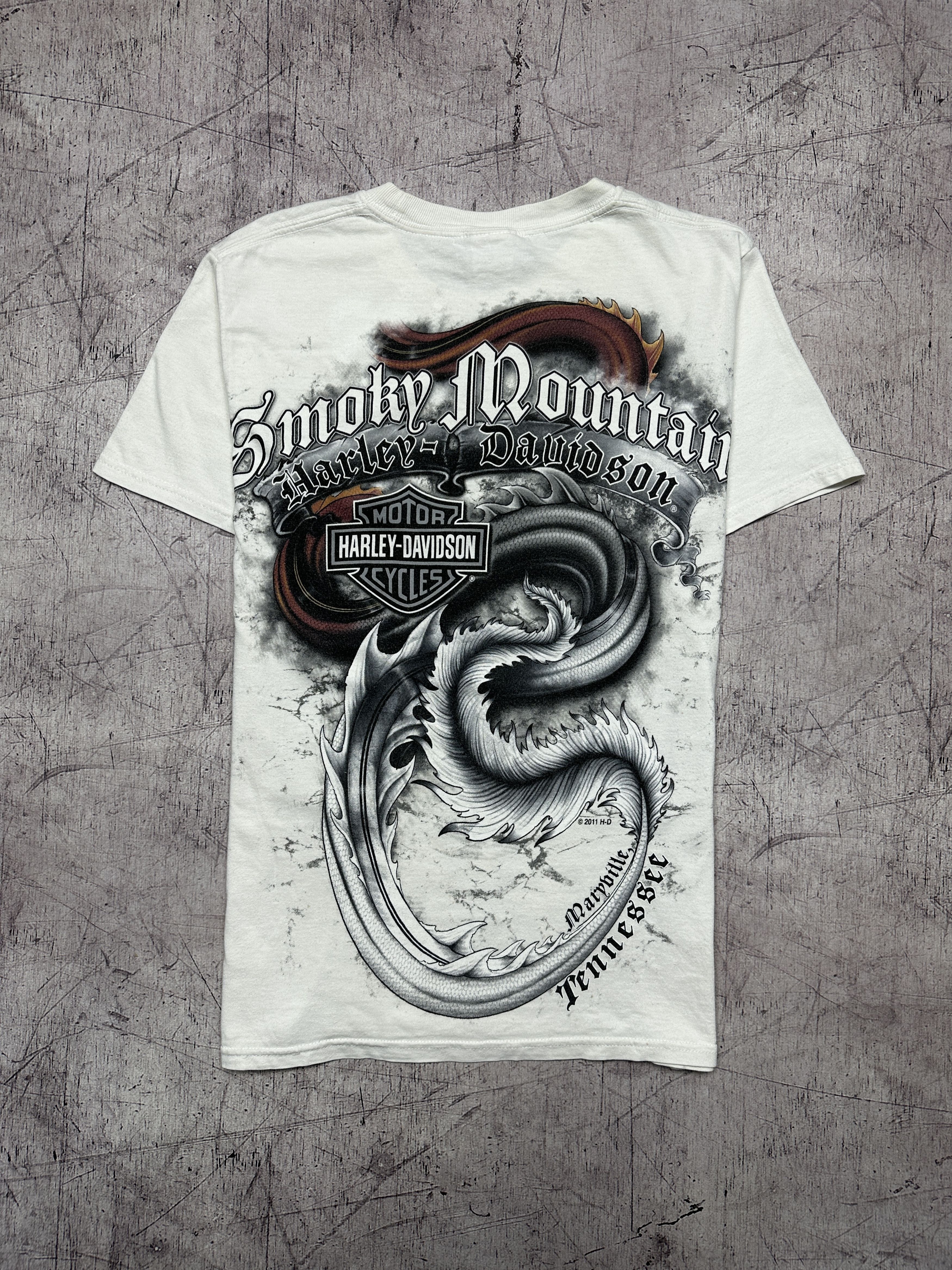 Harley Davidson Harley Davidson Smoky Mountain Vintage Mens T-Shirt Size US S / EU 44-46 / 1 - 7 Thumbnail