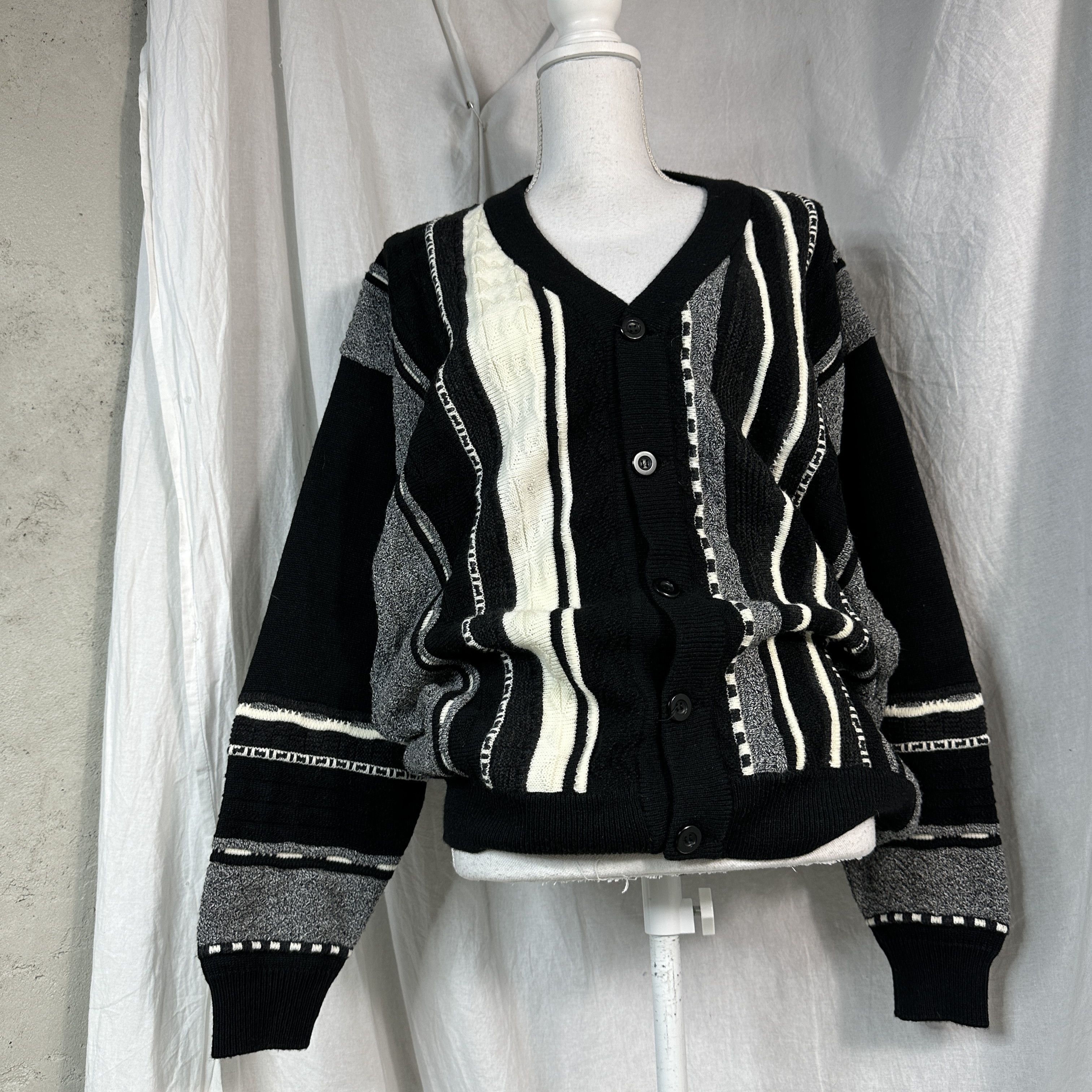 Vintage Vintage Structured Sweater Size US XL / EU 56 / 4 - 2 Thumbnail