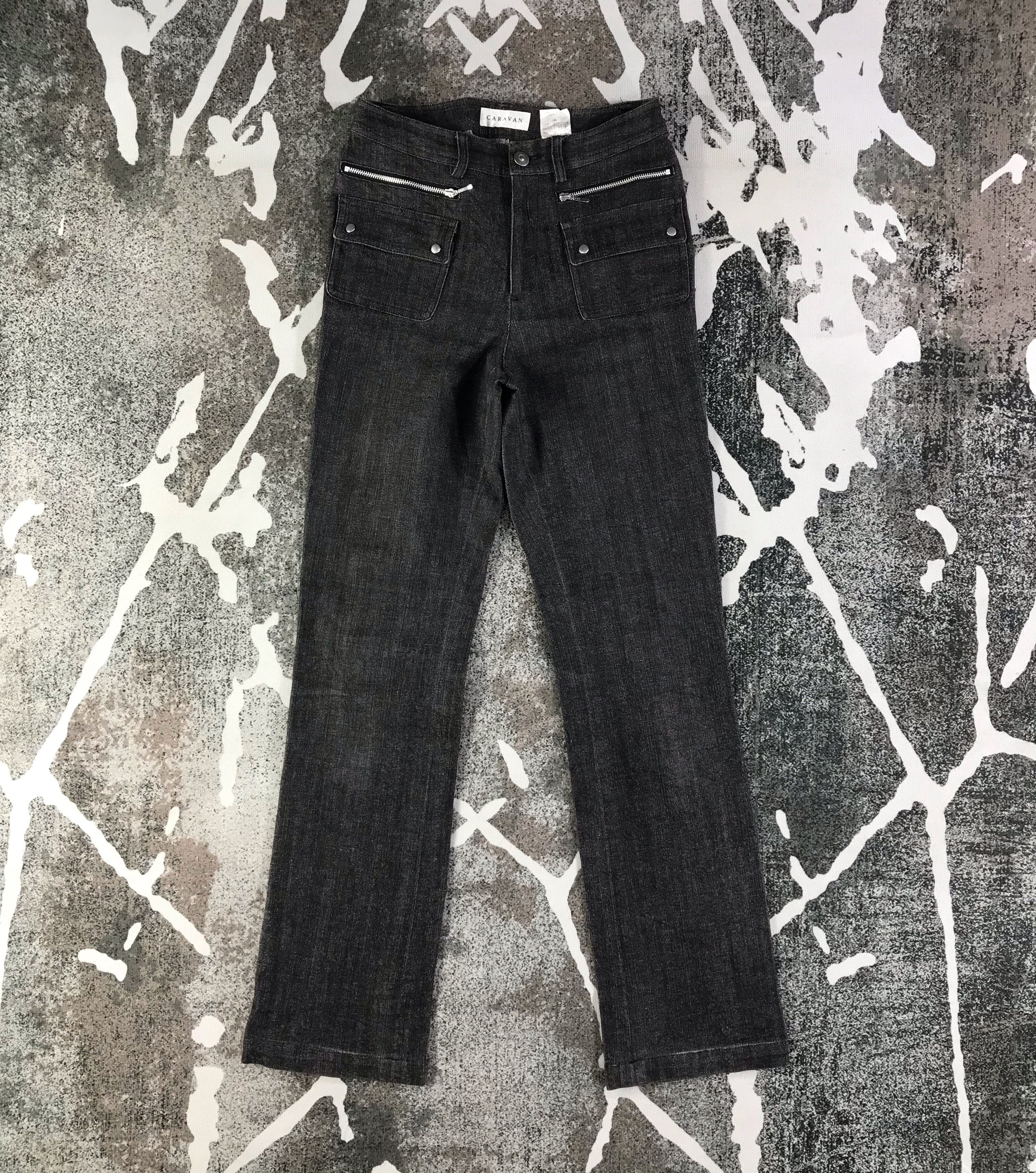 Other Japanese Brand Caravan Jeans High Waist Denim KJ1509 Size 25" / US 0 / IT 36 - 1 Thumbnail