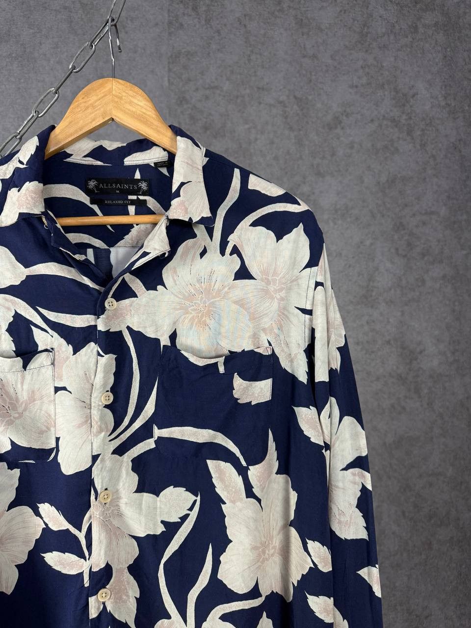 Allsaints Allsaints designer art crazy relaxed shirt Size US M / EU 48-50 / 2 - 2 Thumbnail