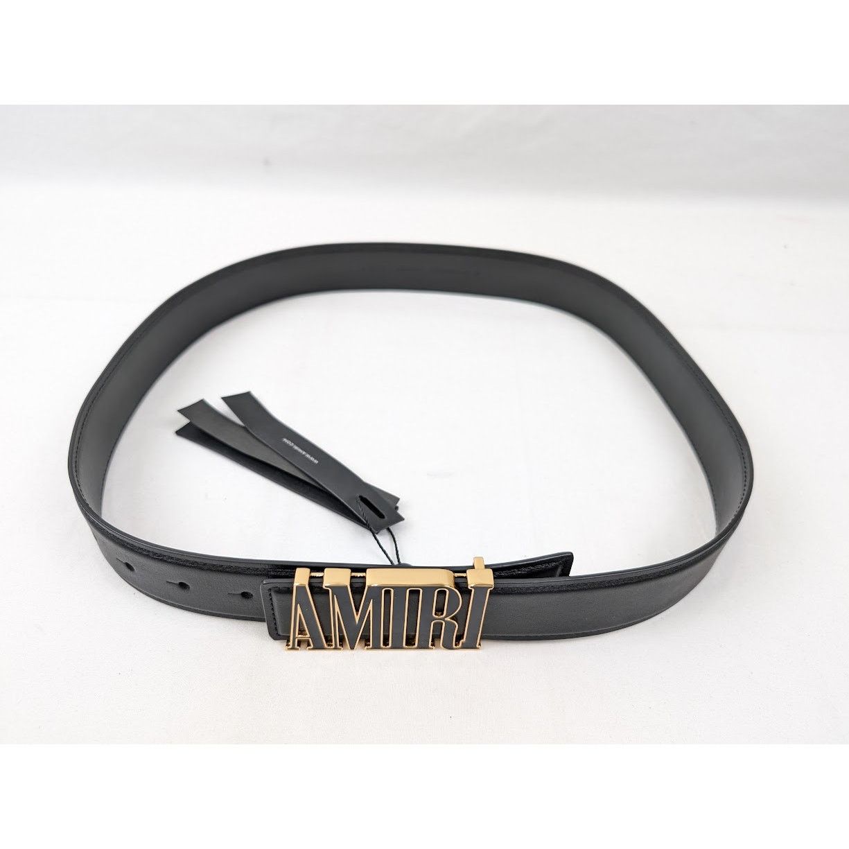 Amiri o1rshd1 Size: 85 CM / Nappa Amiri 4cm Belt in Black Size 34 - 9 Thumbnail