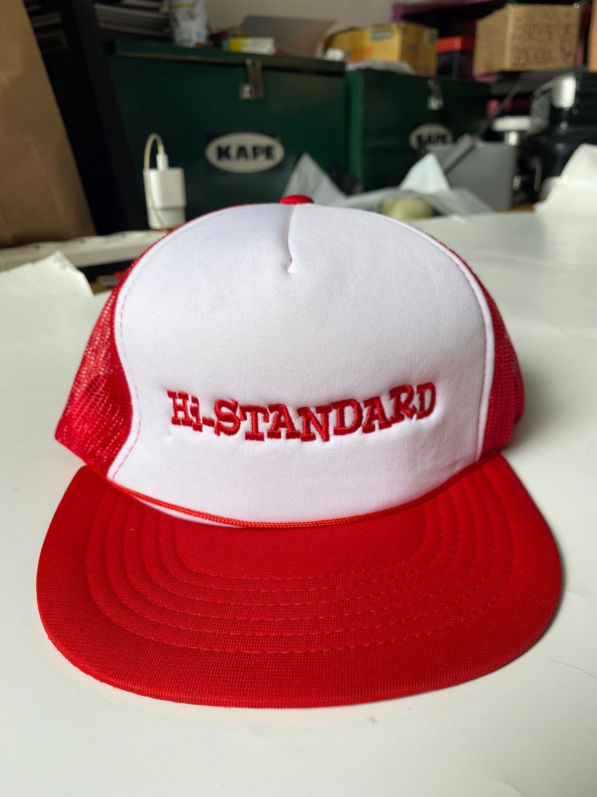 Band Tees × Vintage Hi Standard Band Trucker Hat Size ONE SIZE - 9 Thumbnail