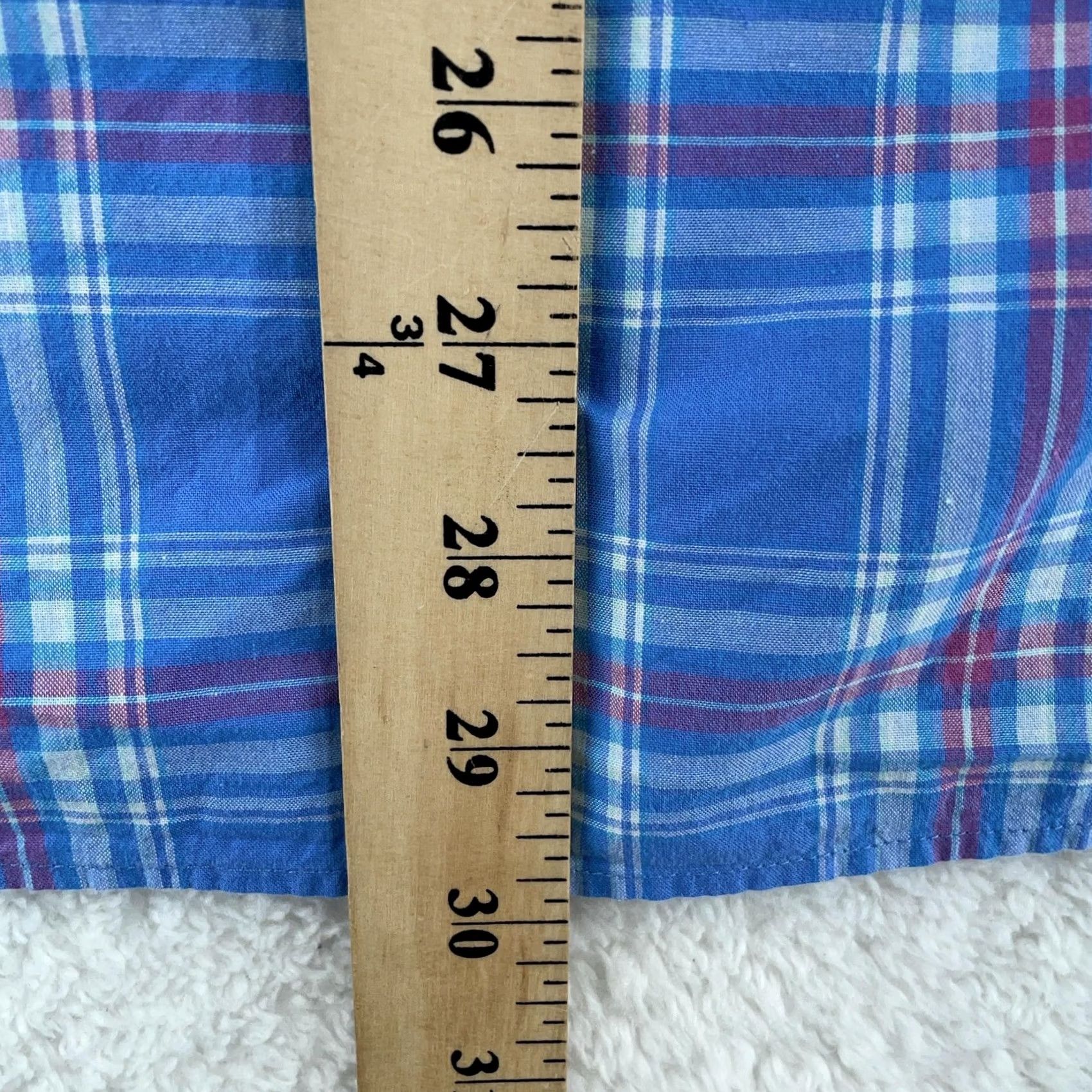 Vineyard Vines Vineyard Vines Tucker Shirt Mens 2XL Blue Plaid Long Sleeve Slim Fit Button Down Size US XXL / EU 58 / 5 - 6 Thumbnail