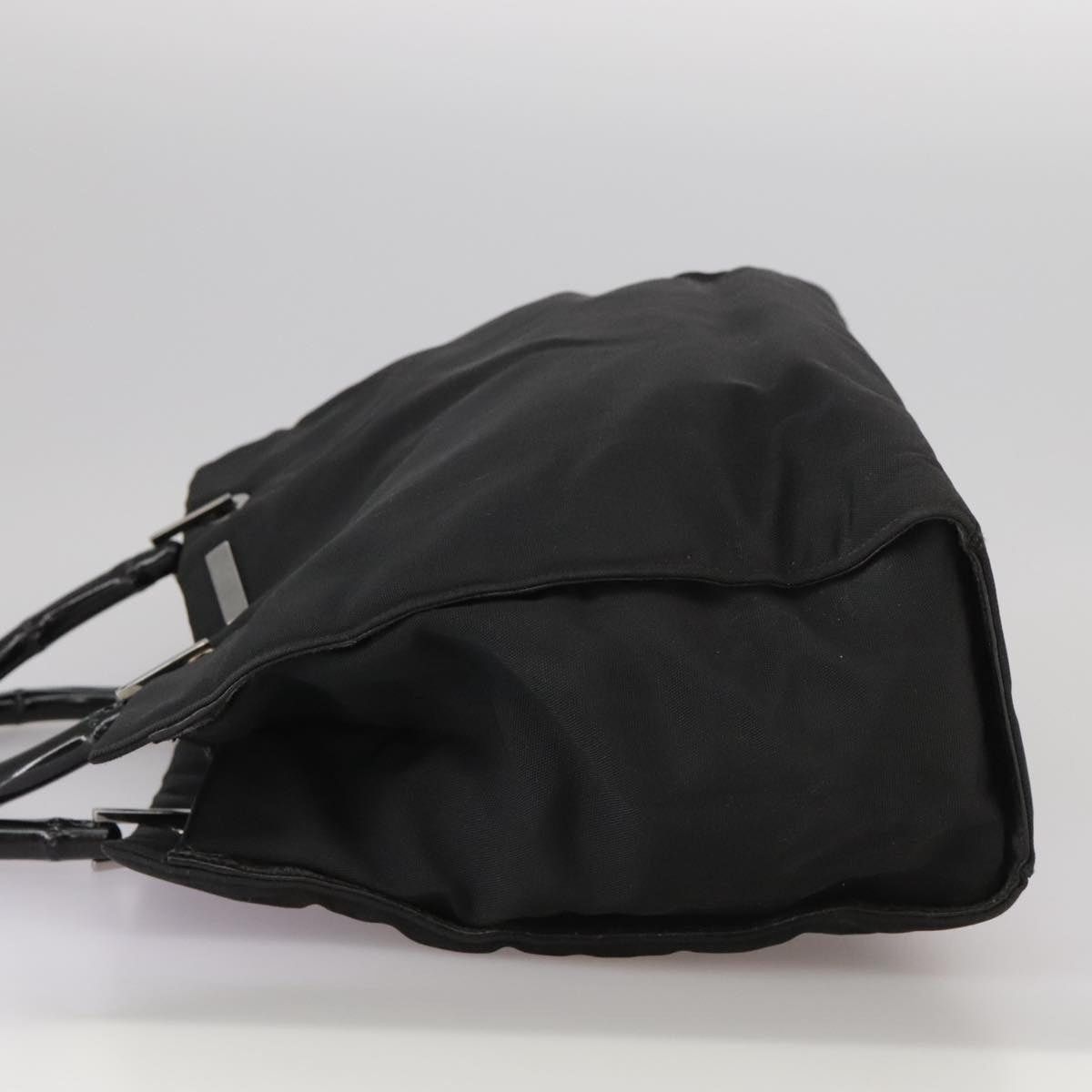 Gucci GUCCI Bamboo Hand Bag Nylon Black 002 1010 002 1010 Size ONE SIZE - 4 Thumbnail