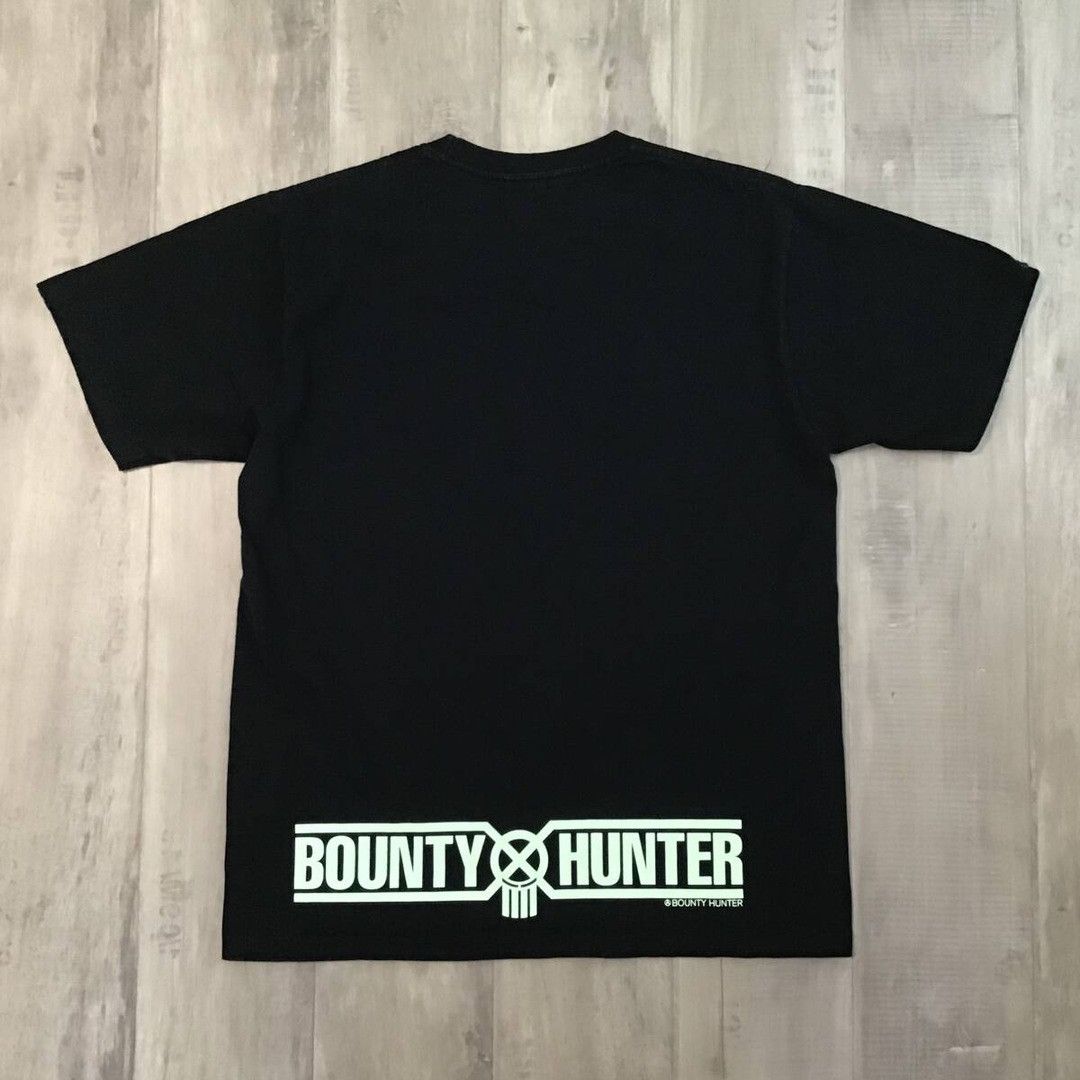 Bape × Bounty Hunter 💫Glow in the Dark💫 BAPE × BOUNTY HUNTER MAD Shark T-shirt Size US L / EU 52-54 / 3 - 5 Thumbnail