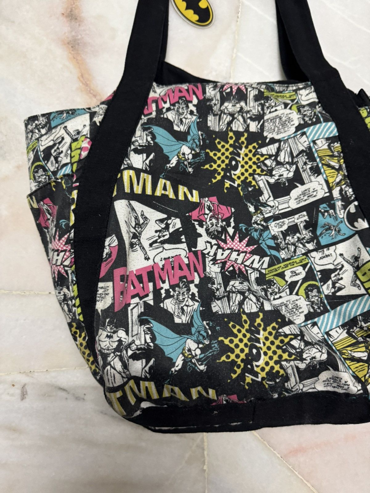 Marvel Comics MARVEL BATMAN Y2K ( S12 ) OVP NEWSPAPER RARE TOTE BAG Size ONE SIZE - 12 Thumbnail