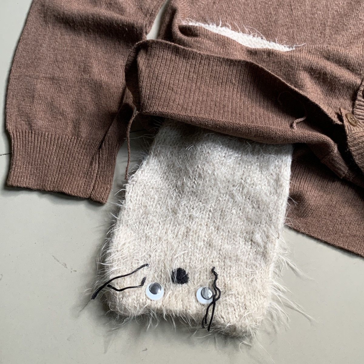 Issey Miyake × Japanese Brand × Ne-Net Ne-net Cardigans Pocket Monster Size XS / US 0-2 / IT 36-38 - 8 Thumbnail